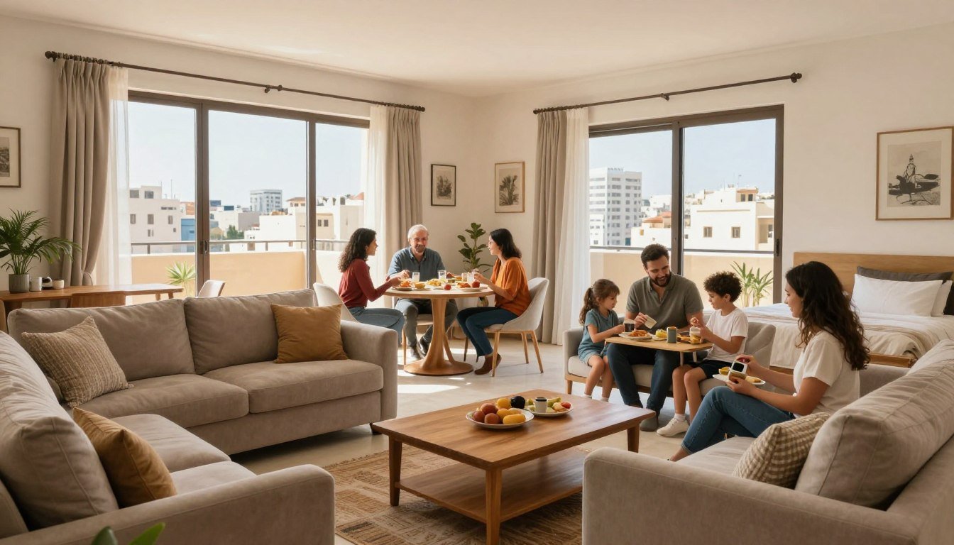 appart hotel famille casablanca