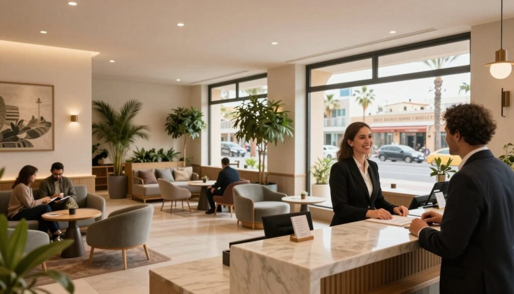 hotel proche casa voyageurs