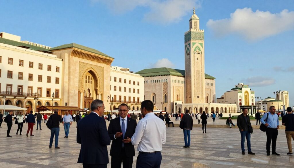Place Mohammed V, cœur du casablanca city center